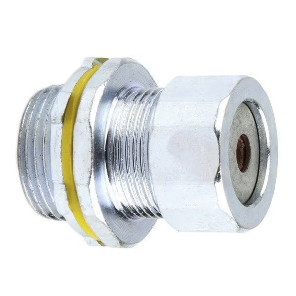 L.H. Dottie 3/4'' Steel Strain Relief Connector (Red Grommet), 10PK, L.H. Dottie, Mfr#: SR75A250